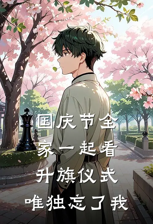 国庆节全家一起看升旗仪式，唯独忘了我