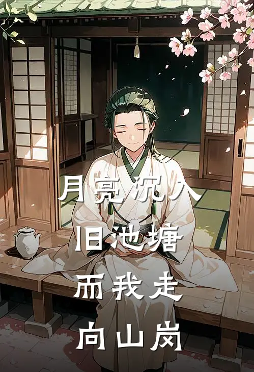 月亮沉入旧池塘，而我走向山岗